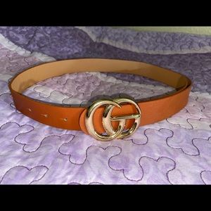 Dark Tan G Belt